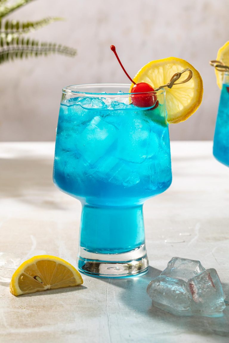 Blue Motorcycle Cocktail