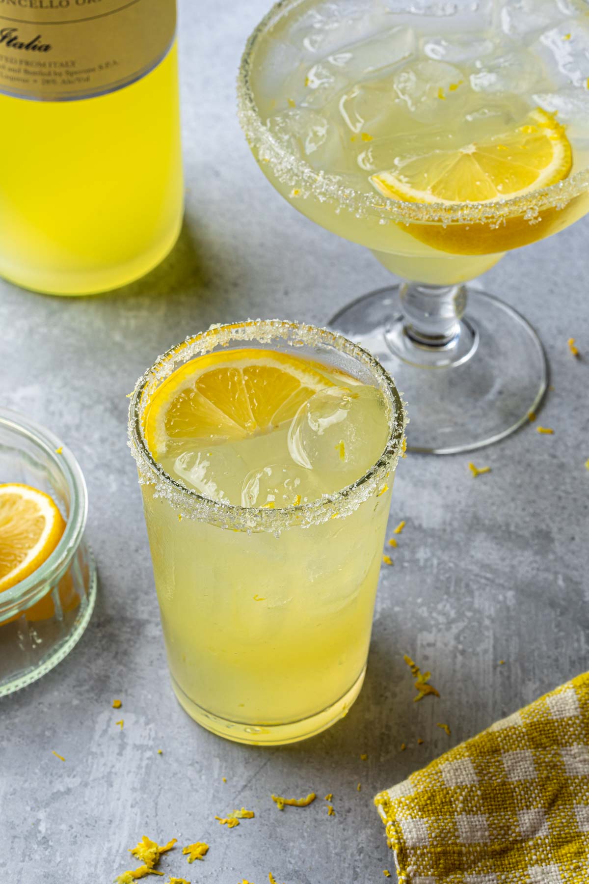 Limoncello Lemon Margaritas