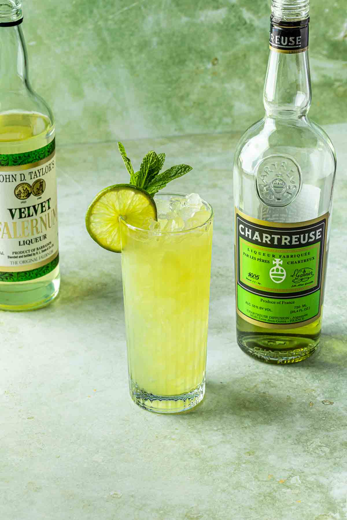 Chartreuse Swizzle Chartreuse Cocktail Another Cocktail Blog